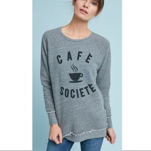 Anthropologie Sol Angeles Cafe Society Pullover